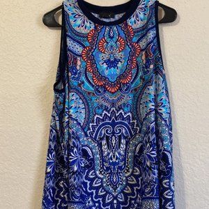 XL - Blue Women's Tank